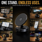 Strong Magnetic Foldable Mobile Holder – 360° Adjustable Aur Compact Design